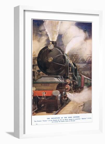 The Nordic Express-Harriet M. Bennett-Framed Giclee Print