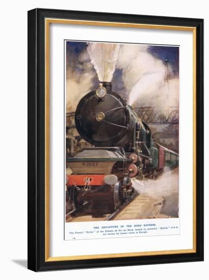 The Nordic Express-Harriet M. Bennett-Framed Giclee Print