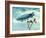 The Norge Airship-English School-Framed Giclee Print