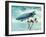 The Norge Airship-English School-Framed Giclee Print