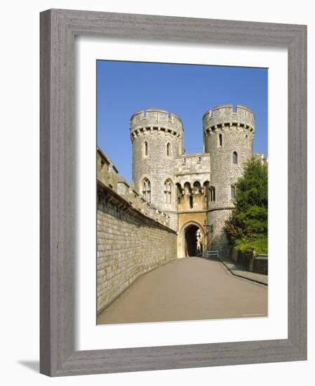 The Norman Gate, Windsor Castle, Berkshire, England, UK-Philip Craven-Framed Photographic Print