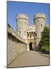 The Norman Gate, Windsor Castle, Berkshire, England, UK-Philip Craven-Mounted Photographic Print