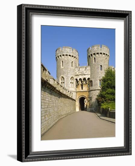 The Norman Gate, Windsor Castle, Berkshire, England, UK-Philip Craven-Framed Photographic Print