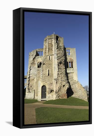 The Norman Gateway and Staircase Tower at the Ruins of Newark Castle in Newark-Upon-Trent-Stuart Forster-Framed Premier Image Canvas