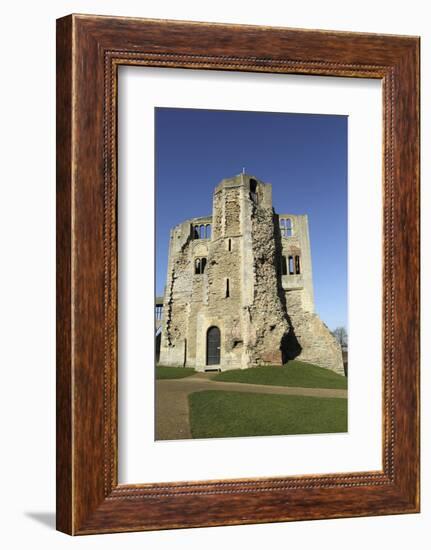 The Norman Gateway and Staircase Tower at the Ruins of Newark Castle in Newark-Upon-Trent-Stuart Forster-Framed Photographic Print