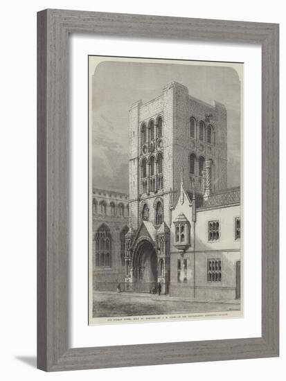 The Norman Tower, Bury St Edmunds-Samuel Read-Framed Giclee Print