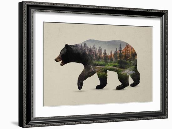 The North American Black Bear-Davies Babies-Framed Premium Giclee Print