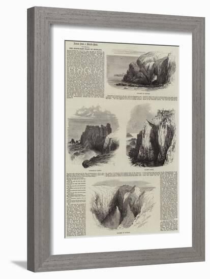 The North-East Coast of Scotland-Samuel Read-Framed Giclee Print