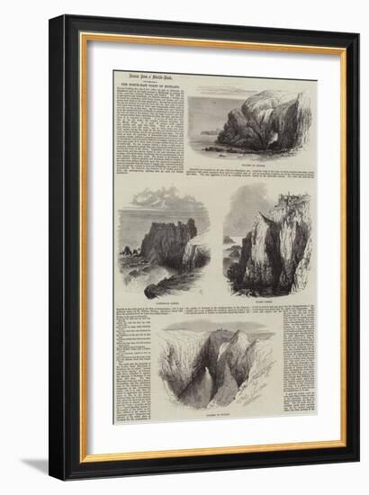 The North-East Coast of Scotland-Samuel Read-Framed Giclee Print