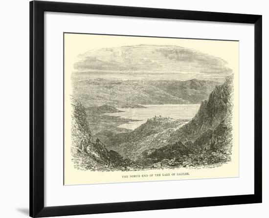 The North End of the Lake of Galilee-null-Framed Giclee Print