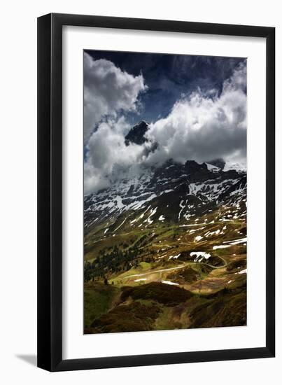 The North Face of Eiger-István Nagy-Framed Photographic Print