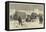 The North Pole Expedition, a Sledge Party Camping for the Night-Alfred William Hunt-Framed Premier Image Canvas