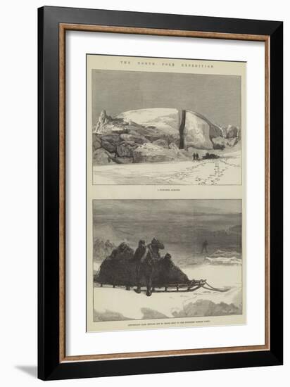 The North Pole Expedition-Charles Robinson-Framed Giclee Print