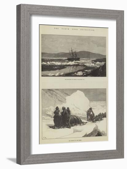 The North Pole Expedition-William Heysham Overend-Framed Giclee Print