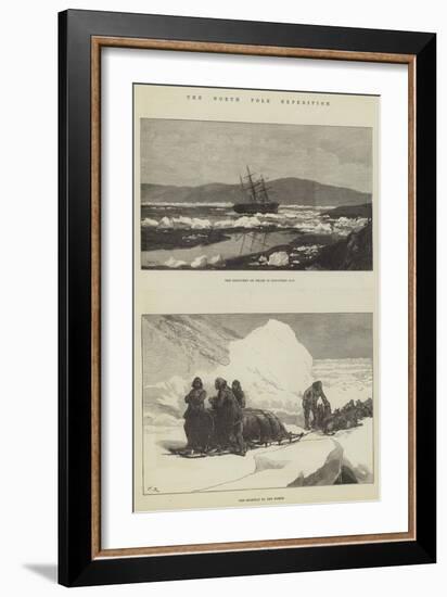 The North Pole Expedition-William Heysham Overend-Framed Giclee Print