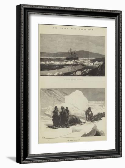 The North Pole Expedition-William Heysham Overend-Framed Giclee Print