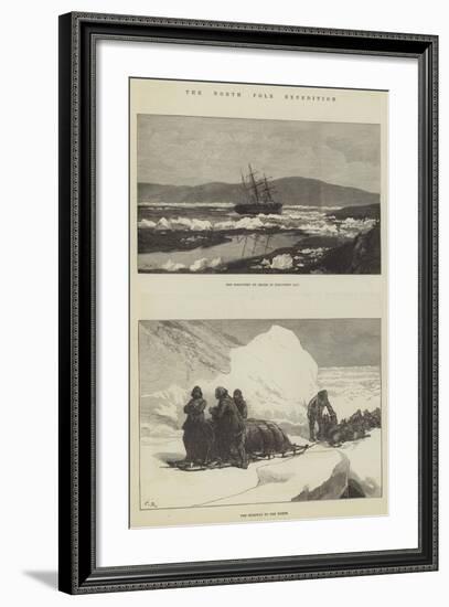 The North Pole Expedition-William Heysham Overend-Framed Giclee Print