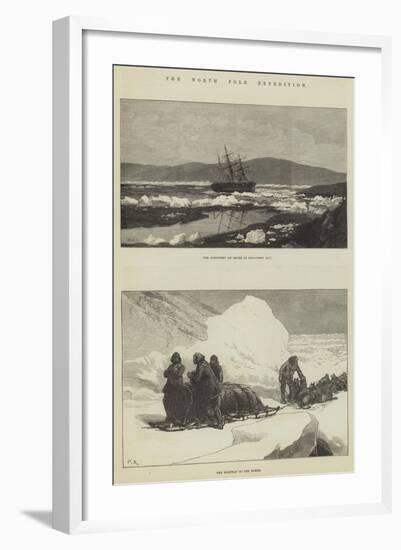 The North Pole Expedition-William Heysham Overend-Framed Giclee Print