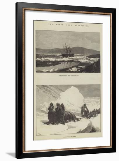 The North Pole Expedition-William Heysham Overend-Framed Giclee Print