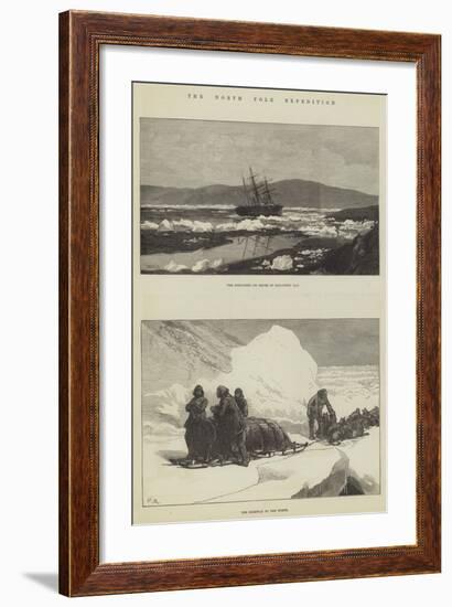 The North Pole Expedition-William Heysham Overend-Framed Giclee Print