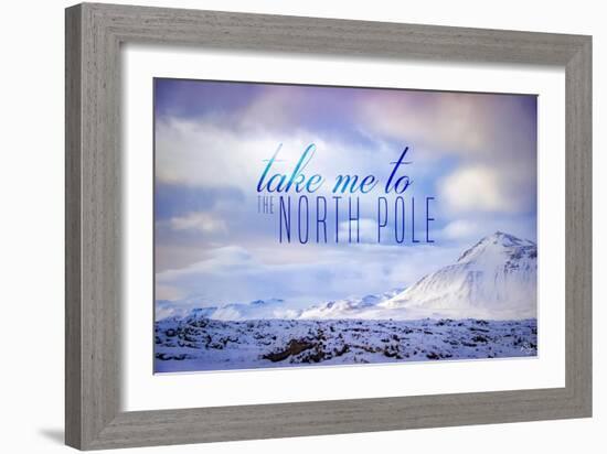 The North Pole-Kimberly Glover-Framed Giclee Print