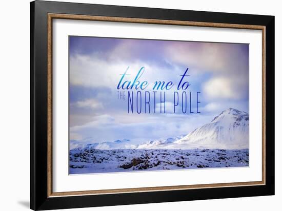 The North Pole-Kimberly Glover-Framed Giclee Print