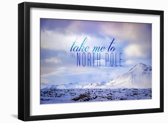 The North Pole-Kimberly Glover-Framed Giclee Print