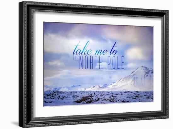 The North Pole-Kimberly Glover-Framed Giclee Print