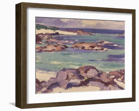 The North Shore, Iona-Samuel John Peploe-Framed Giclee Print