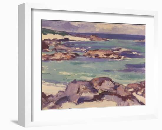 The North Shore, Iona-Samuel John Peploe-Framed Giclee Print