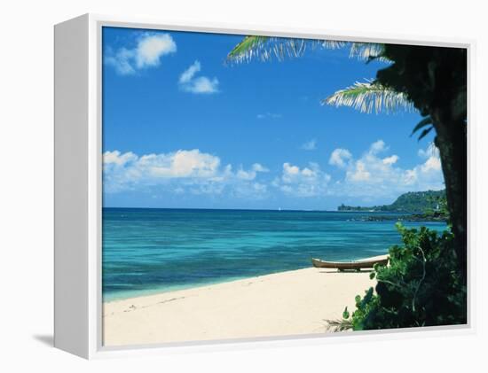 The North Shore of Oahu-Bill Romerhaus-Framed Premier Image Canvas