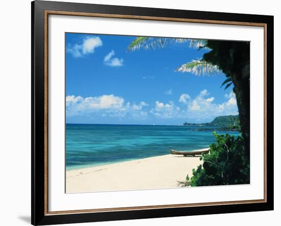 The North Shore of Oahu-Bill Romerhaus-Framed Photographic Print