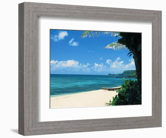 The North Shore of Oahu-Bill Romerhaus-Framed Photographic Print