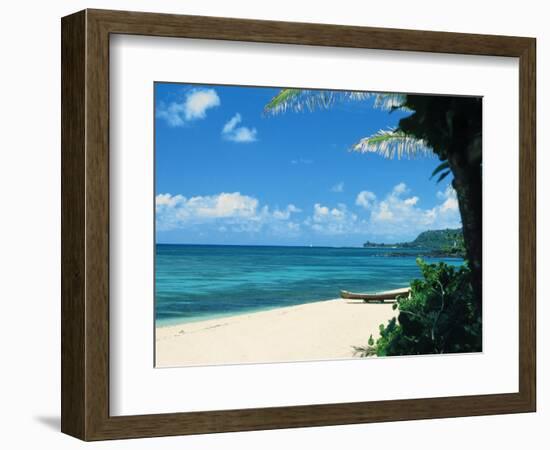 The North Shore of Oahu-Bill Romerhaus-Framed Photographic Print