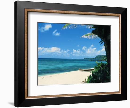 The North Shore of Oahu-Bill Romerhaus-Framed Photographic Print