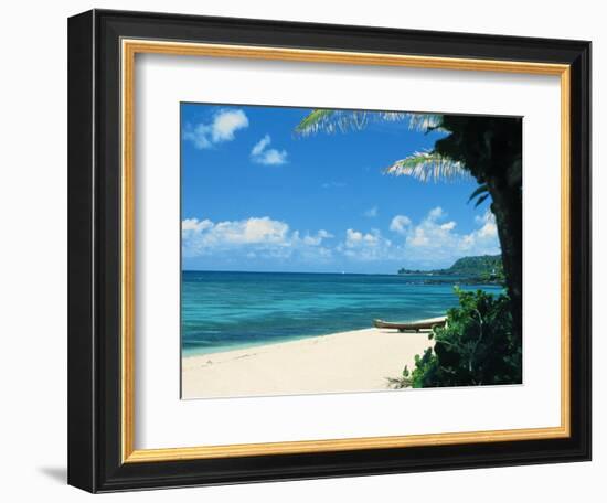 The North Shore of Oahu-Bill Romerhaus-Framed Photographic Print