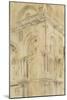 The North-West Angle of the Facade of St Mark'S, Venice-John Ruskin-Mounted Giclee Print