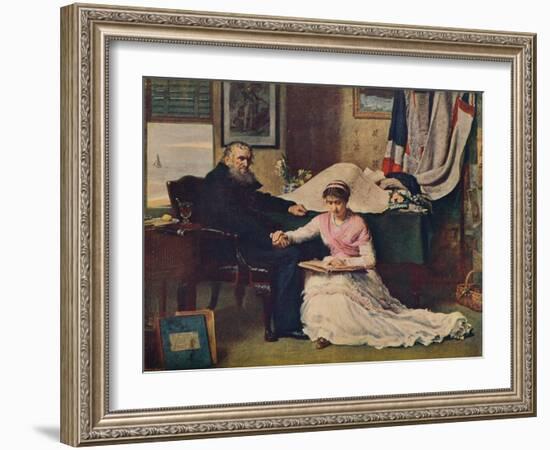 'The North-West Passage', 1874 (1906)-John Everett Millais-Framed Giclee Print