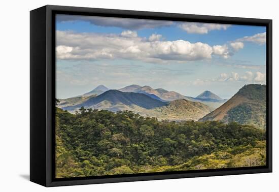 The North West Volcanic Chain-Rob Francis-Framed Premier Image Canvas