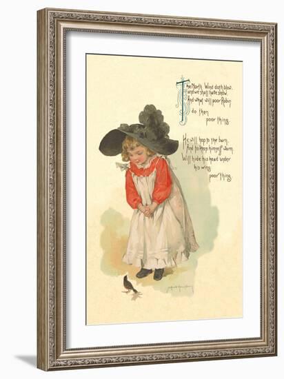 The North Wind Doth Blow-Maud Humphrey-Framed Art Print