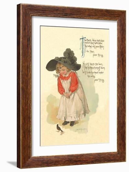 The North Wind Doth Blow-Maud Humphrey-Framed Art Print