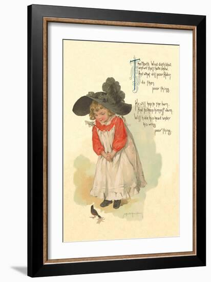 The North Wind Doth Blow-Maud Humphrey-Framed Art Print