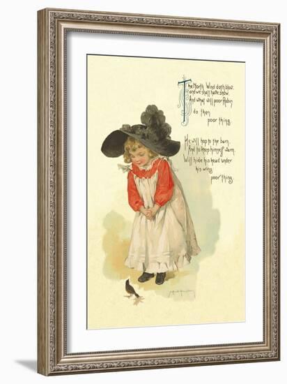 The North Wind Doth Blow-Maud Humphrey-Framed Art Print