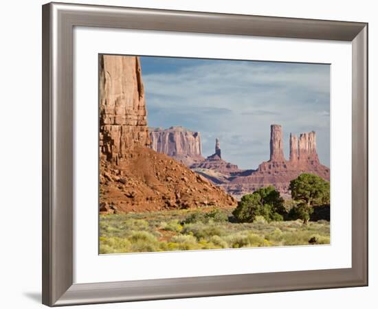 The North Window, Monument Valley Navajo Tribal Park, Utah, USA-Charles Crust-Framed Photographic Print