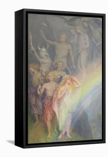 The Northern Gods Descending-William Gersham Collingwood-Framed Premier Image Canvas