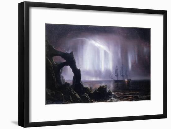 The Northern Lights (Aurora Borealis)-Theodore Gudin-Framed Giclee Print