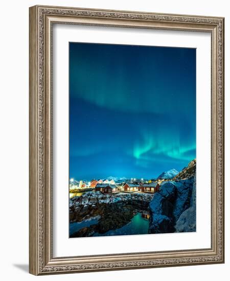 The Northern Lights III-Danny Head-Framed Photographic Print