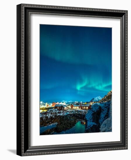 The Northern Lights III-Danny Head-Framed Photographic Print