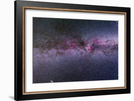 The Northern Milky Way from Cygnus to Cassiopeia and Perseus-null-Framed Photographic Print