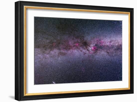 The Northern Milky Way from Cygnus to Cassiopeia and Perseus-null-Framed Photographic Print